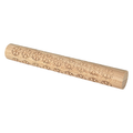 Roller de Madera con Textura Copos Nieve 15cm