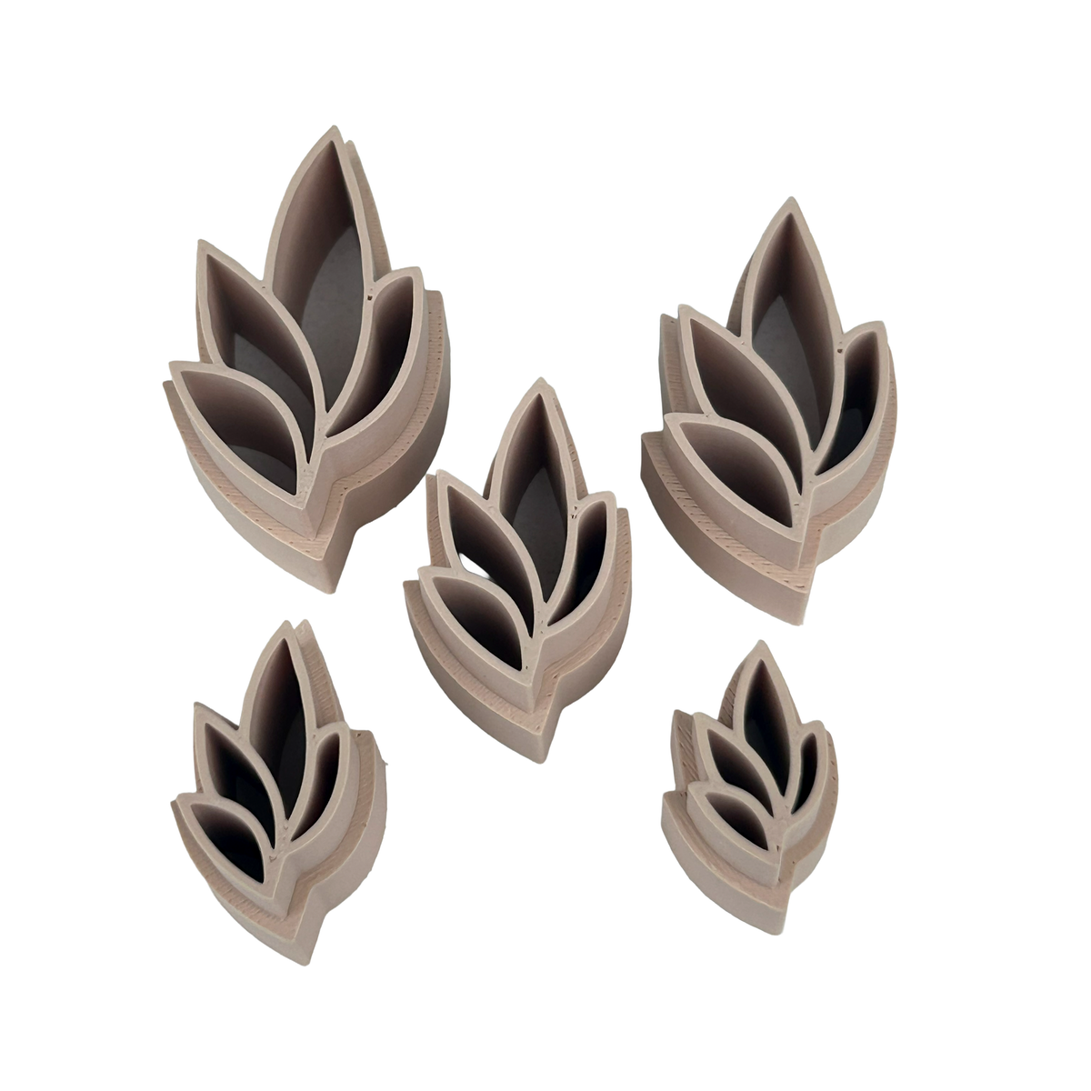 Cortadores Set Mini Hojitas 1
